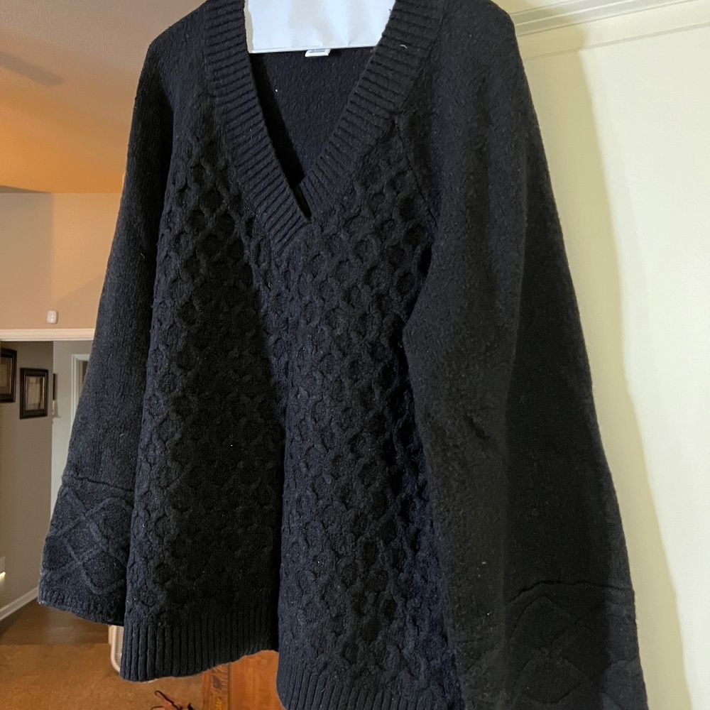 Black sweater